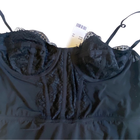 Women’s Urban Outfitters Bustier Black Dress Size L NWT - Picture 3 of 9
